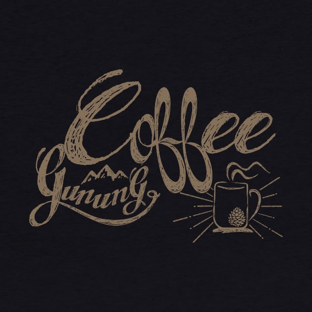 coffee gunung (mountain coffee) by coffeines